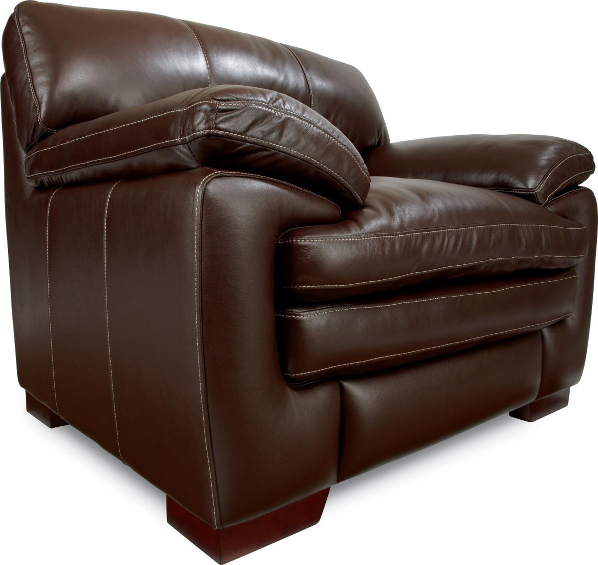 La Z Boy Dexter 700308 Casual Stationary Chair with Pillow Top Seat and Arms Factory Direct Furniture Uph Upholstered Chairs